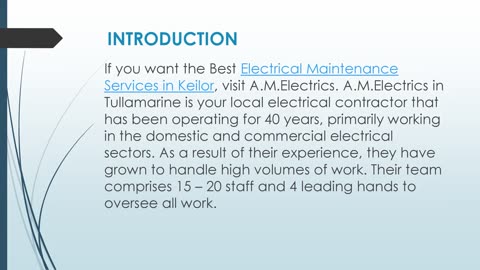 Best Electrical Maintenance Services in Keilor