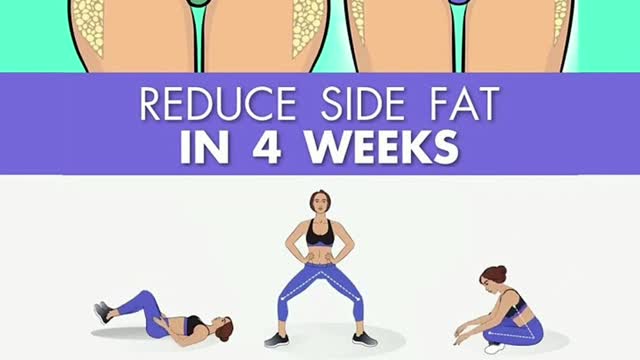 Reduce side fat in 4 weeks