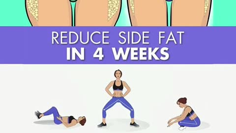 Reduce side fat in 4 weeks
