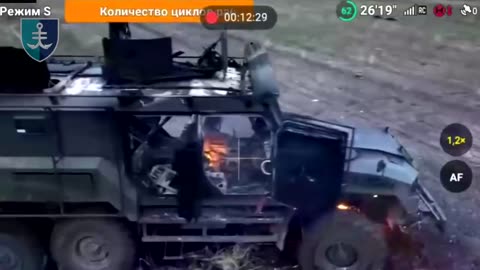 Multiple ATGMs Smash into Russian Infantry Group