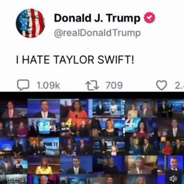 Maybe he knows Taylor’s a Psyop