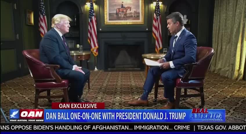 President Trump full interview with Dan Ball (August 30, 2021).