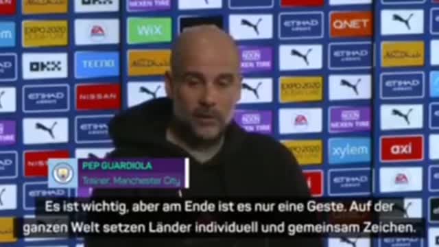 Pep Guardiola About The Politicians In The Crisis