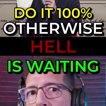 Do It 100%, Otherwise Hell Is Waiting - Clear Waters