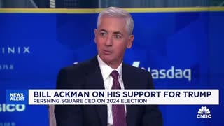 Bill Ackman on why he is supporting Trump and the ideas of the Trump “team”.