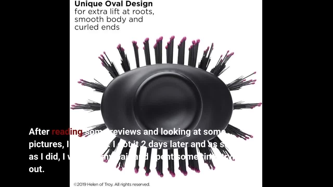 Revlon one-step volumizer original 1.0 hair dryer and hot air brush, black