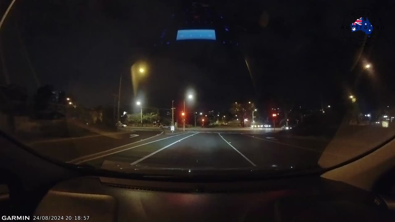 Hopefully they catch this wannabe driver running red light one day