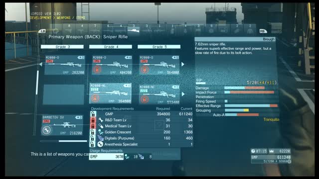 Metal Gear Solid V : The Phantom Pain - Side ops mission