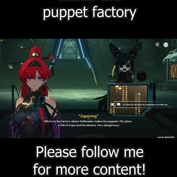 Rover and Yinlin inside the Puppet Factory 3