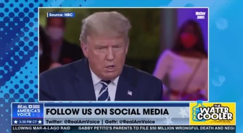 Real America’s Voice just did segment about President Trump exposing satanic pedophile rings