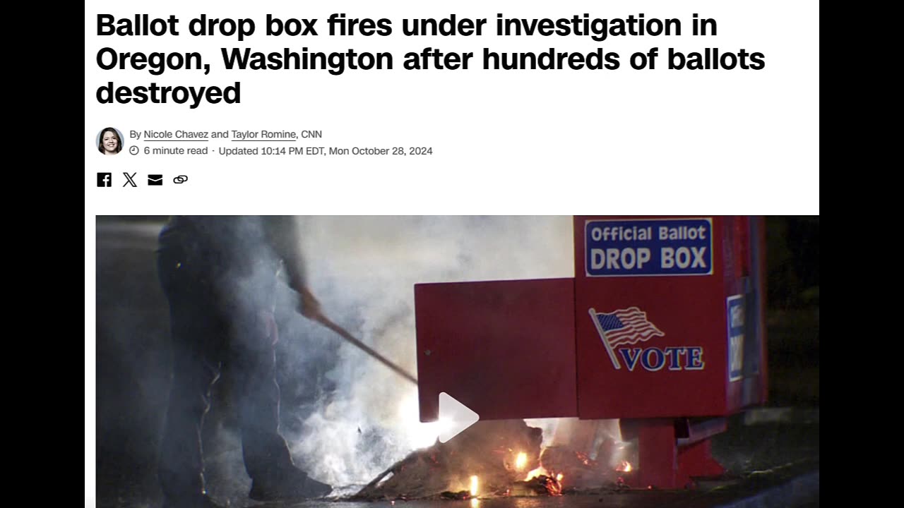 ELECTION VIOLENCE WARNING FROM THE FBI! THIS IS THE VOTING VIDEO THEY DON T WANT YOU TO SEE!