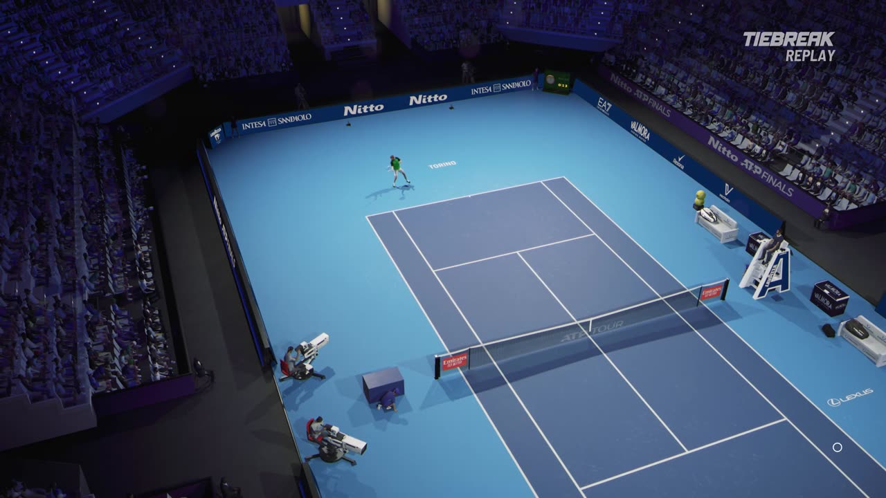 TIEBREAK - Roger Federer Vs Novak Djokovic I Nitto ATP Finals I Expert Difficulty