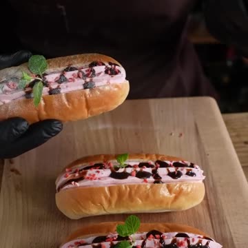 Very easy Making Strawberry Pink Chocolate Bread