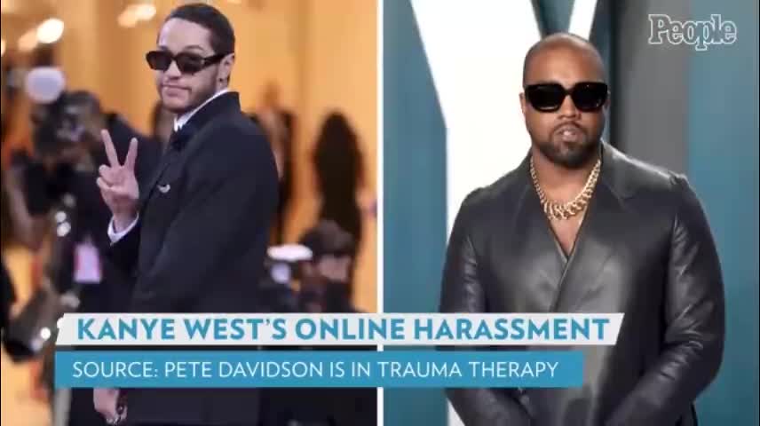 Pete Davidson Has Been in Trauma Therapy Due to Kanye West's Online Harassment-2