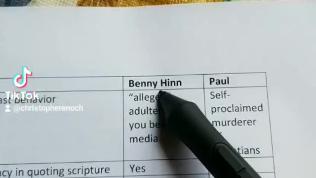 Benny Hinn vs Paul (Part 2)