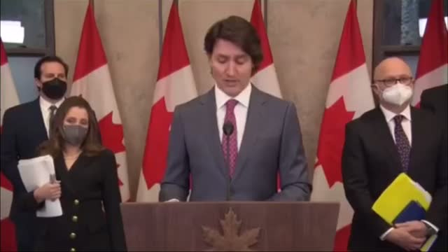 Trudeau, if he was being honest.