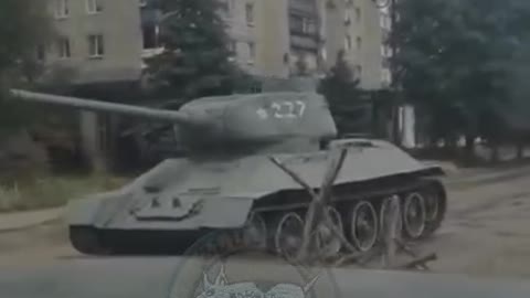 Grandfather on guard of Lisichansk