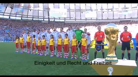 National Anthem of Germany FINAL 2014 (with Subtitles)