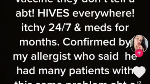 Side effects from the Vaccine