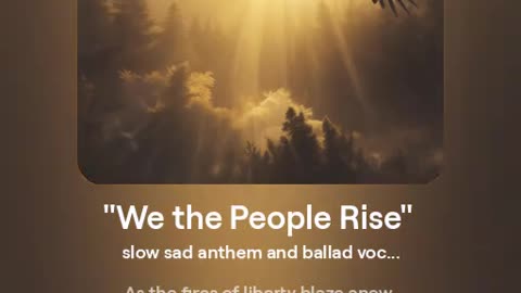 We the People Rise - v4 - Songs for Liberty