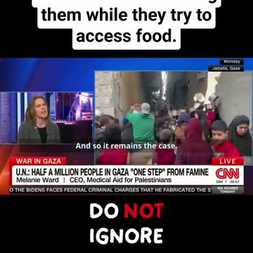 Starving a population is a war crime