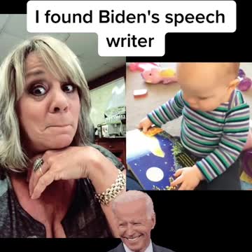 WE FOUND HIM! Biden's SPEECH WRITER!!!!!