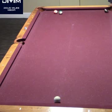 4 BANKS AROUND THE TABLE INTO THE SIDE POCKET!