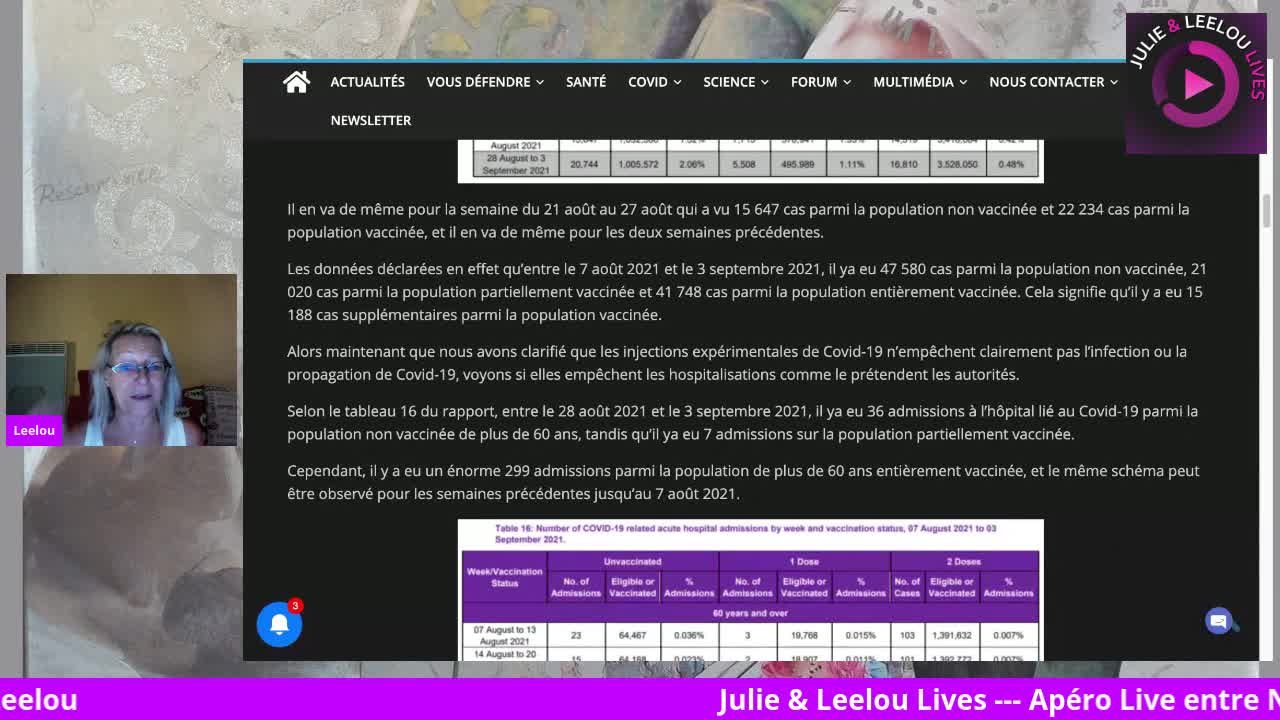 Apéro Live avec Vous les Zzz'Amis du 11 septembre 21