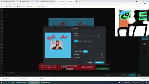 Making a dhar mann ad in Roblox!