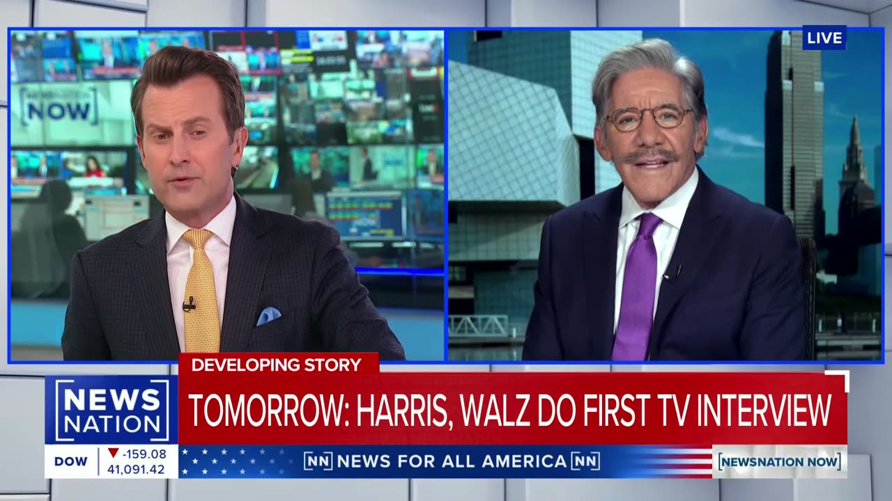 Geraldo Rivera: Harris joint interview with Walz ‘unusual’ but ‘nice visual’ | NewsNation Now