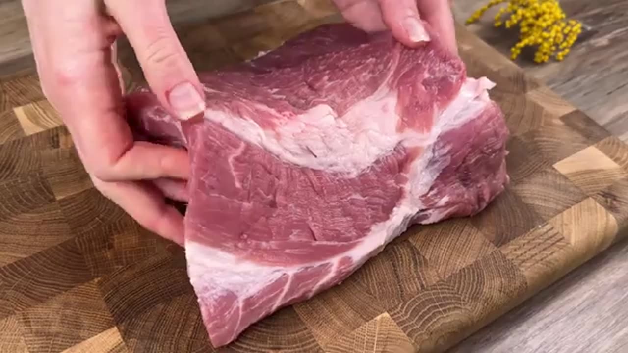 A wonderful recipe! The meat is very tender and sweet. Melts in the mouth!