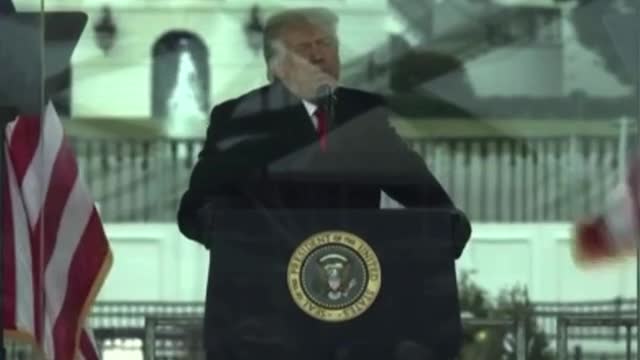 💥"PEACEFULLY': THE FAKE NEWS MEDIA LIES ABOUT THIS SPEECH💥