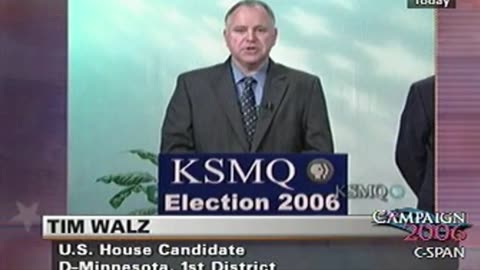 Tim Walz in 2006: “I am a Retired Command Sergeant Major in the Minnesota National Guard.”