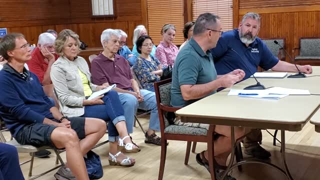 Video 2 - Sandown citizens demand to hand count their votes at town selectmen meeting