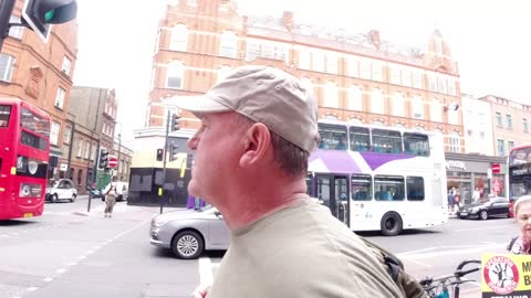 DANNY RAMPLING, HUMAN RIGHTS PROTEST 2/7/22