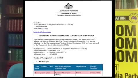 Medical birocrates commit crimes against humanity in Australia