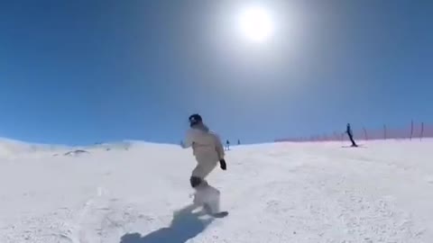 Challenge snow mountain downhill skateboard