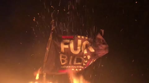 July 4th 2021 Biden Flag Burning- FJB