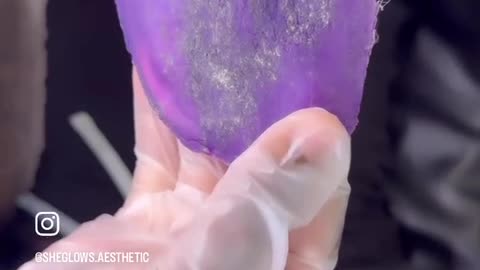 Underarm Waxing with Sexy Smooth Hypnotic Purple Seduction Hard Wax | @sheglows.aesthetic