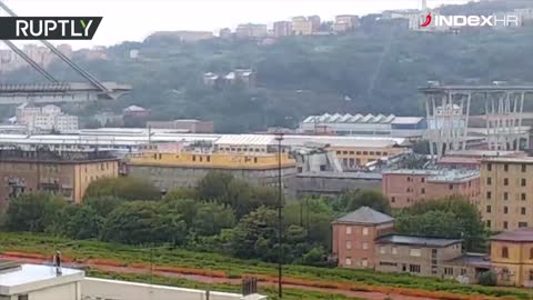 Srušio se vijadukt kod Genove