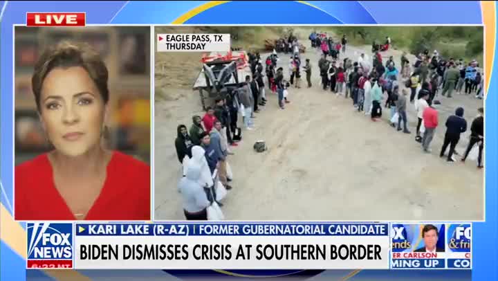 Kari Lake Blasts Joe Biden Over His 'Wink & A Nod' Comment To Illegals - 'This Man, He's Disgusting.