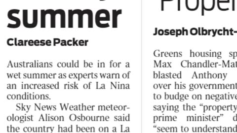 Chances increase of rainy summer