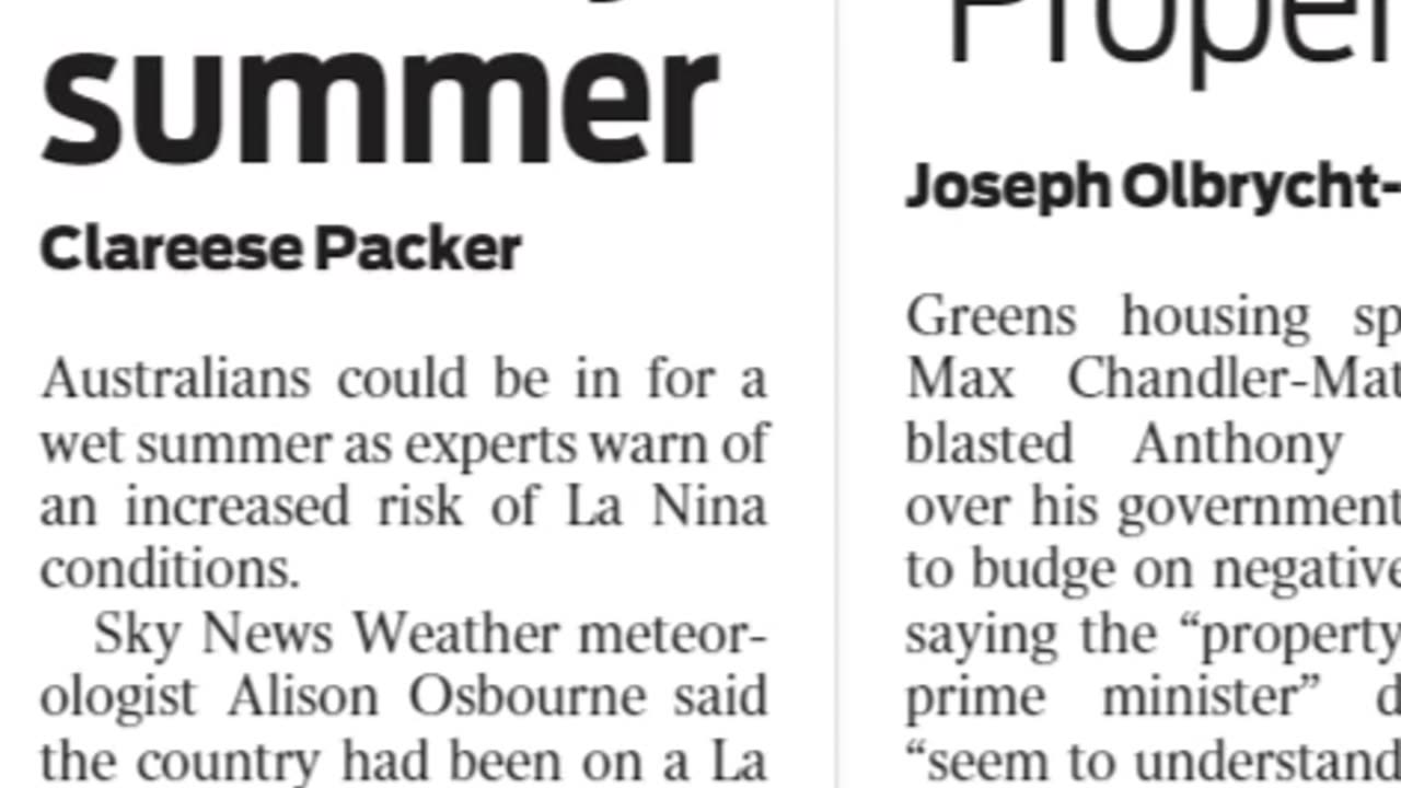 Chances increase of rainy summer