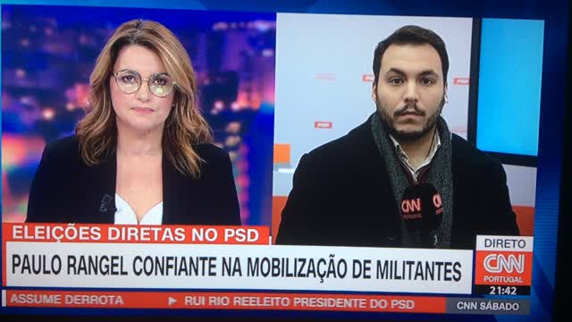 Paulo Rangel derrotado, confiante