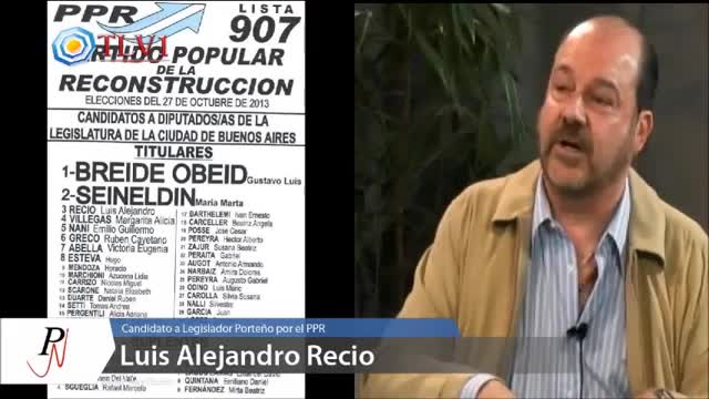 35 Producción Nacional N° 35 L A Recio; Macri para ganar, demoró los pagos a los pa