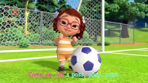 Soccer song with Cocomelon and friends