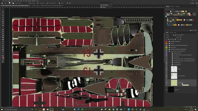 IL-2 Great Battles - Fw-190D-9 Skin Factory Photoshop Tutorial