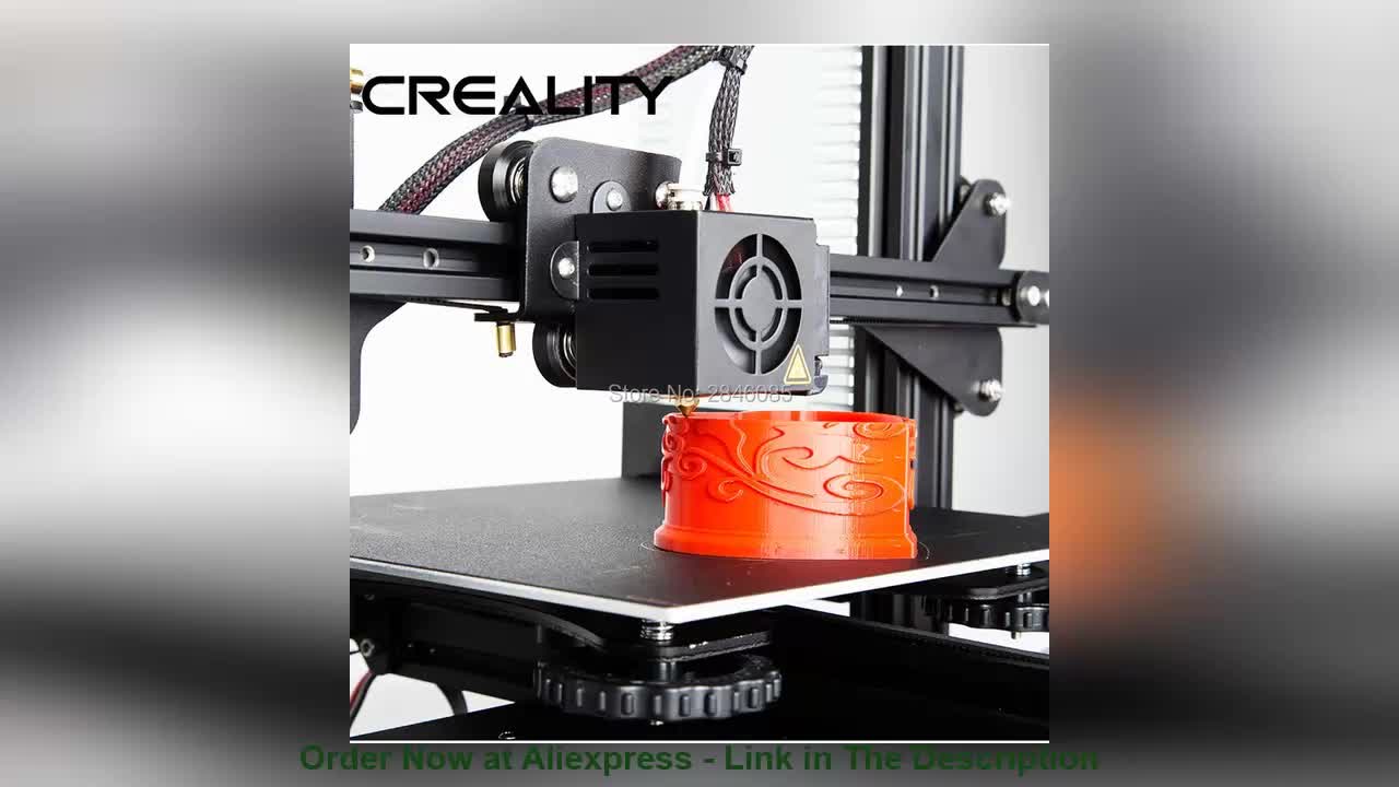 ☘️ Newest Design Ender-3/Ender-3X High Precision DIY 3d Printer Open Source Printing Mask Resume