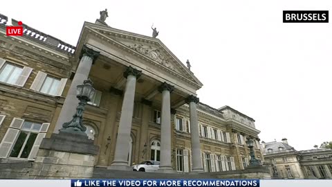 Pope Meets King of Belgium