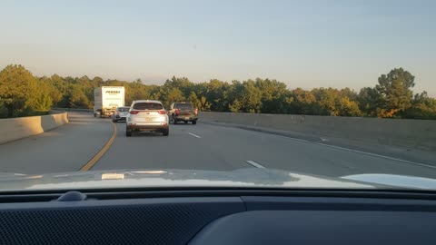 Mach-e On I264 to I64 overpass